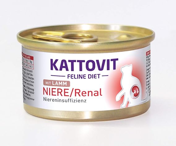 Kattovit Katzenfutter Low Protein Lamm 85 g, 24er Pack (24 x 85 g)