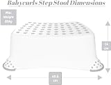Babycurls Little Journey Toilet Training Seat and Step Stool White Unisex view 9