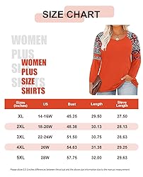 CARCOS Women Plus Size Tops Colorblock Long Sleeve