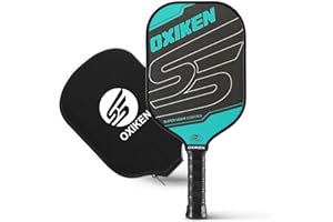OXIKEN 16 mm Pickleball Paddles USAPA Approved T700 Carbon Fiber Surface (CFS) 8.3oz Pickle Paddle, Thermoformed High Grit & 