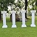 Elegant Wedding Roman Column Set Pillars Decoration Party Flower Pot Columns Decor Roman Columns for Weddings(1 Pair)