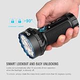 OLIGHT Marauder Mini Rechargeable 7000 Lumen 600m Flood Spot Torch IPX8 Black view 2
