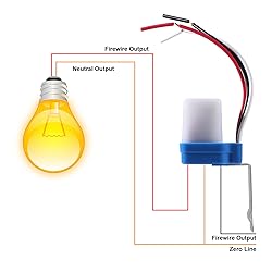 Diitao 4PCS AC DC 12V 10A Automatic Light Switch