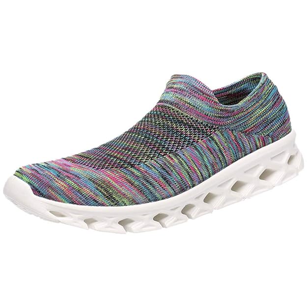 Mode Paar Laufen Sport Socken Schuhe, Sneaker Damen Schwarz Frau Mädchen Elastische Kraft Licht Turnschuhe Professionell Dämp