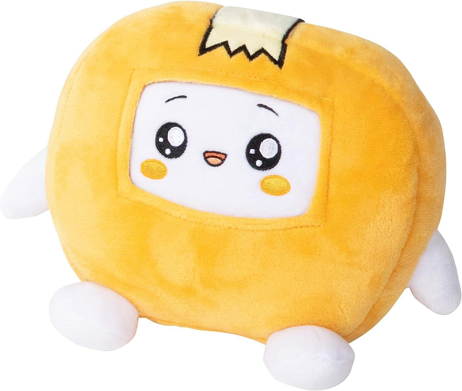 LankyBox 8 inch Plush- Thicc Boxy, Yellow