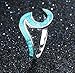 ACEFEEL Wave Ocean Beach Ring 925 Sterling Silver Paved Created Opal Size 6