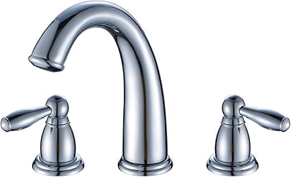 gimili contemporáneo baño lavabo dos mango generalizado lavabo baño