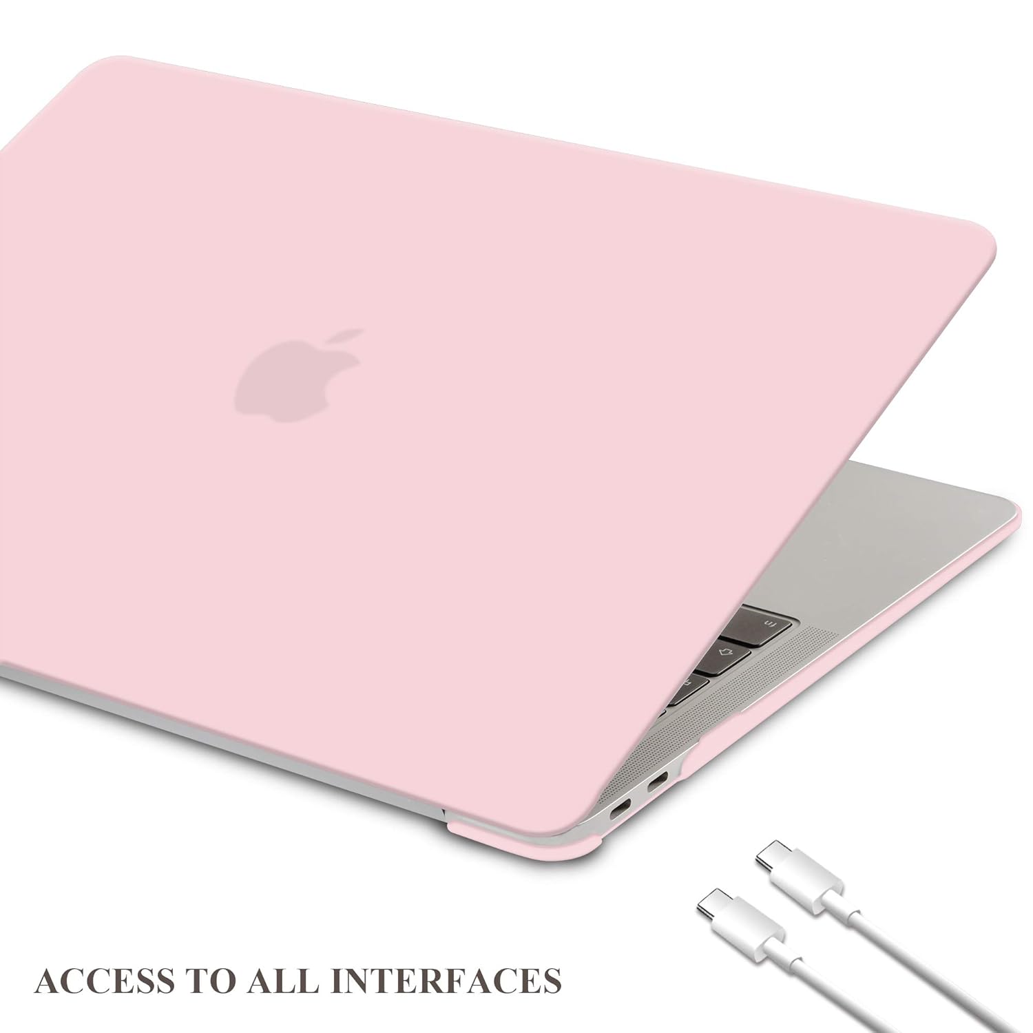 Custodia Rigida In Plastica Glassata Per Huawei MateBook 13 2020 – Cover Sottile E Leggera, Colore Nero, Protezione Antiurto