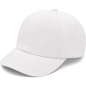 Olreco Toddler Baseball Hat Baby Baseball Cap Baby Ball Cap Infant Hat Toddler Caps Kids Trucker Hats for Boys Girls Cotton