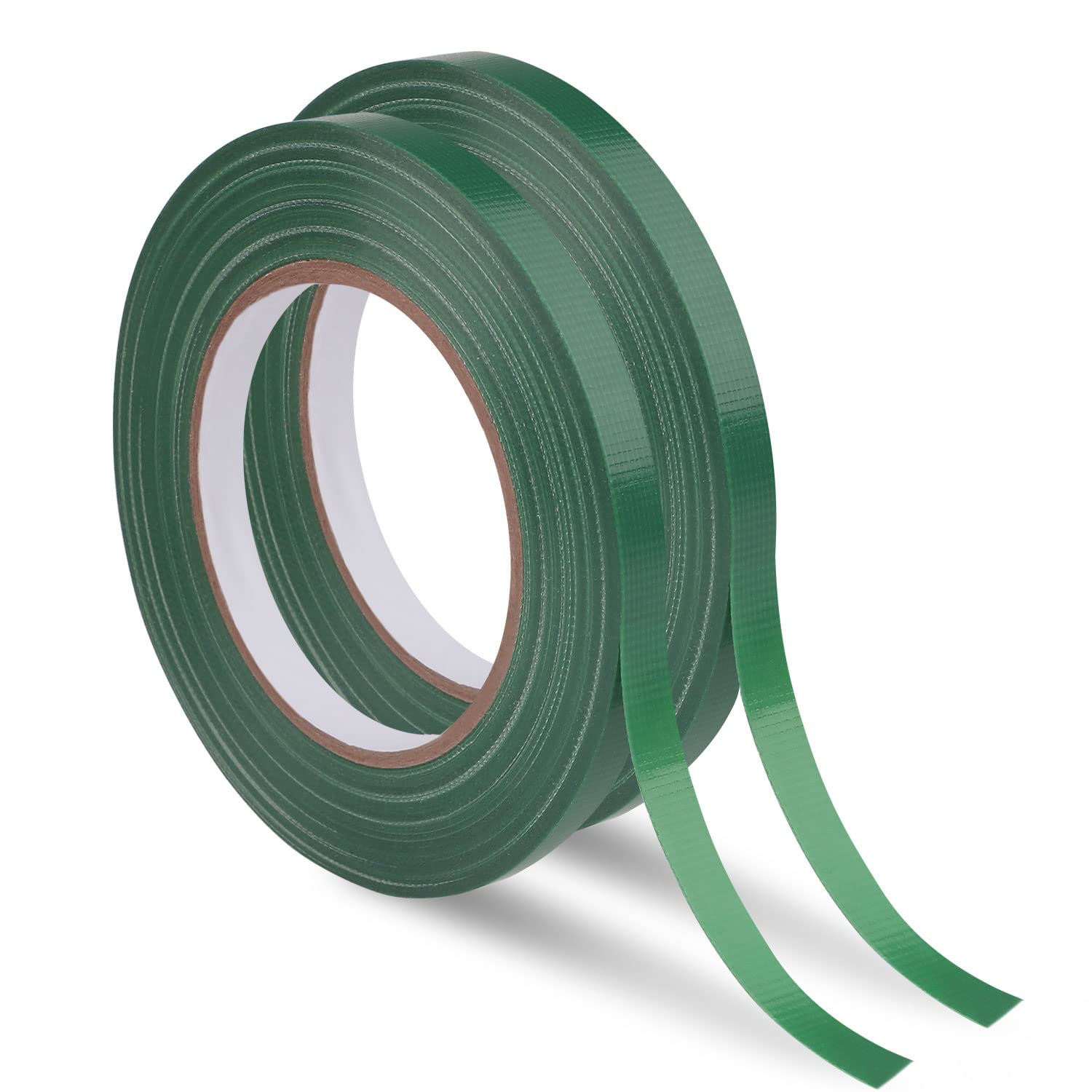Photo 1 of Prudiut 2 Roll Green Floral Tape Waterproof Florist Tape, 0.4" Wide Flower Wrap Tape Floral Tape for Fresh Flower Bouquet Wrap Flower Arrangements Crafts (100Ft/33Yd)