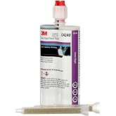 3M Semi-Rigid Plastic Repair 04240, Strong Adhesion, 200 mL Cartridge | Long Lasting; Fast Curing; Dual Syringe