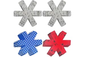 SourceTon 18-Piece Pot & Pan Protectors Set (3 Sizes: 15", 14", 10") - Non-Woven Cookware Dividers to Prevent Scratches & Damage - Reusable, Fits Most Pans & Pots