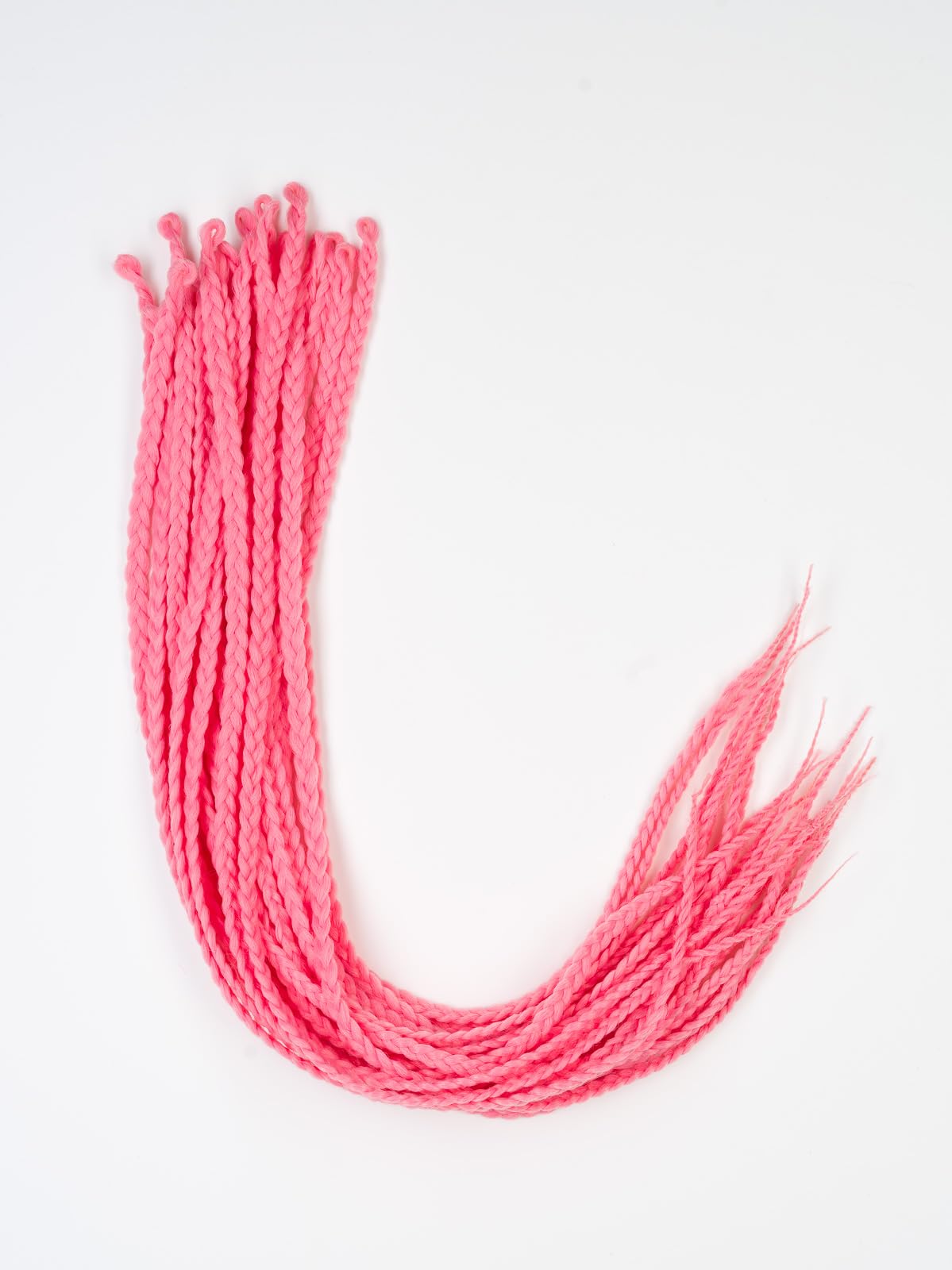 DreadLab - Box Braids Pre-Looped Senegalese Twists Single Ended (24"/ 60cm) (#15 Pink)