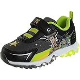 Disney Pixar Toy Story LED Light up Shoes for Kids Boys Buzz Lightyear Sheriff Woody Size Toddler/Little Kid