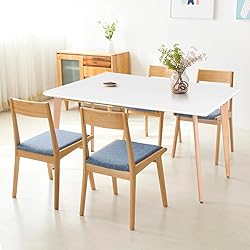 FurnitureR Minimalist Rectangle Dining Table with