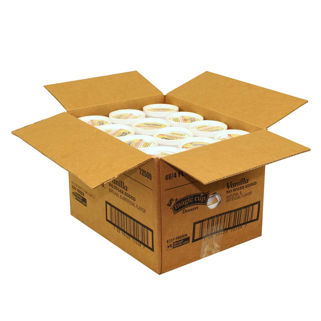 Magic Cup No Sugar Added Vanilla 4 ozPack of 48 Buy Online in United
