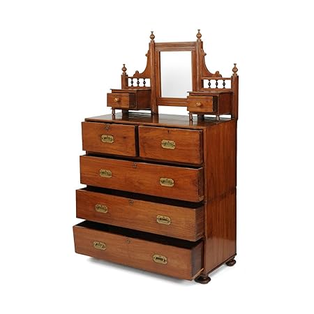 Madhurya Chest of Drawers (Natural Finish)