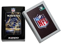 Zippo NFL Baltimore Ravens 540 Matte Pocket Lighter