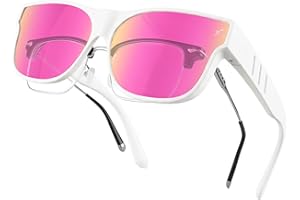 BangLong Fit Over Glasses Sunglasses for Women Men Polarized Sun Glasses UV Protection for Driving Fishing Running Cycling