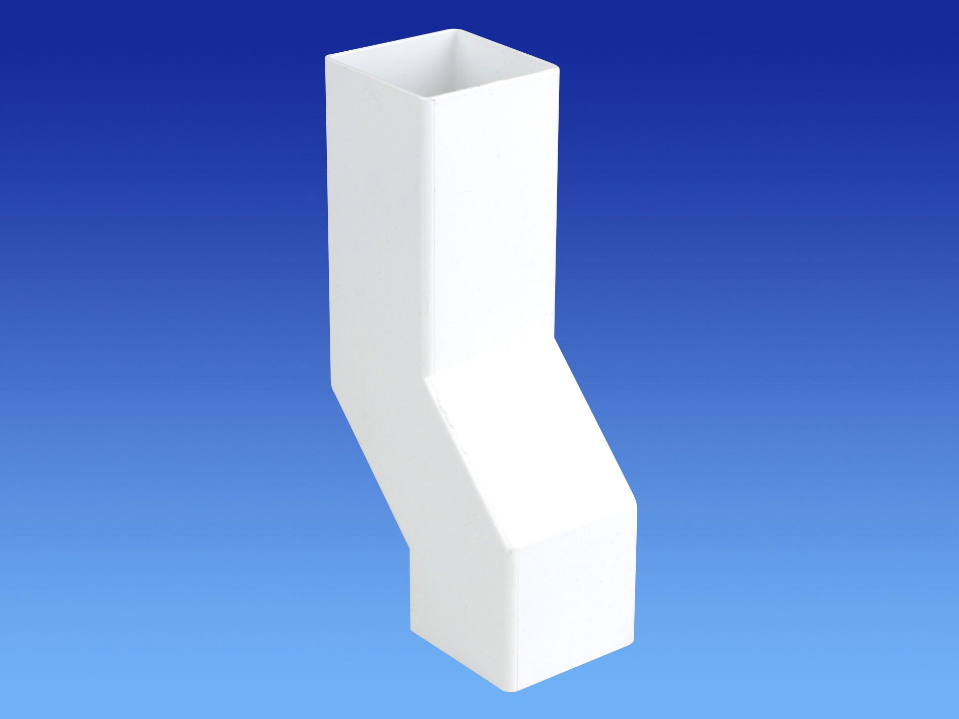 Wavin OSMA Squareline 100mm White Guttering Range (Wall Offset)