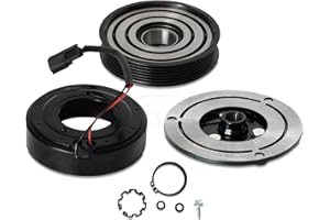 Kessocco 1set Air Conditioning Compressor Clutch Kit 92600JA00A 92600ZX50A AC Compressor Clutch Kit Replacement for 2007-2012 Nissan Altima 2.5L