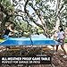 STIGA XTR Professional Outdoor Table Tennis Tables – All Weather Aluminum Waterproof Outdoor or Indoor Design with Net & Post - 10 Minute Easy Assembly Ping Pong Table with Compact Storage