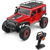 GoolRC WLtoys 104311 RC Car, 1/10 Scale 4WD 2.4Ghz Remote Control Car, Brushed Motor Off-Road Crawler Car RTR for and Adults