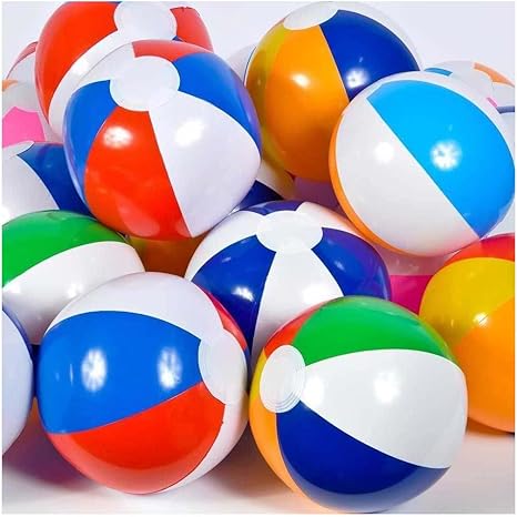5 beach balls