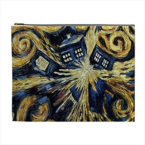 Police Box Explosion Cosmetic Bag 2 sides (XL)