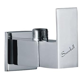 Snowbell Angle Cock Cubix Brass Chrome Plated