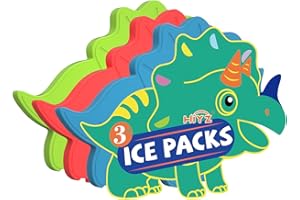 HiYZ Kids Ice Packs,Ice Packs for Lunch Boxes, Slim & Reusable Icepacks Cooler Ideal for School