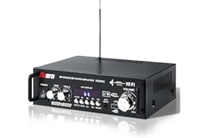 HZERO Amplifier HiFi Home Audio Amp, Bluetooth Power Stereo Receiver for 600W 2 CH HiFi Amplifier Class D
