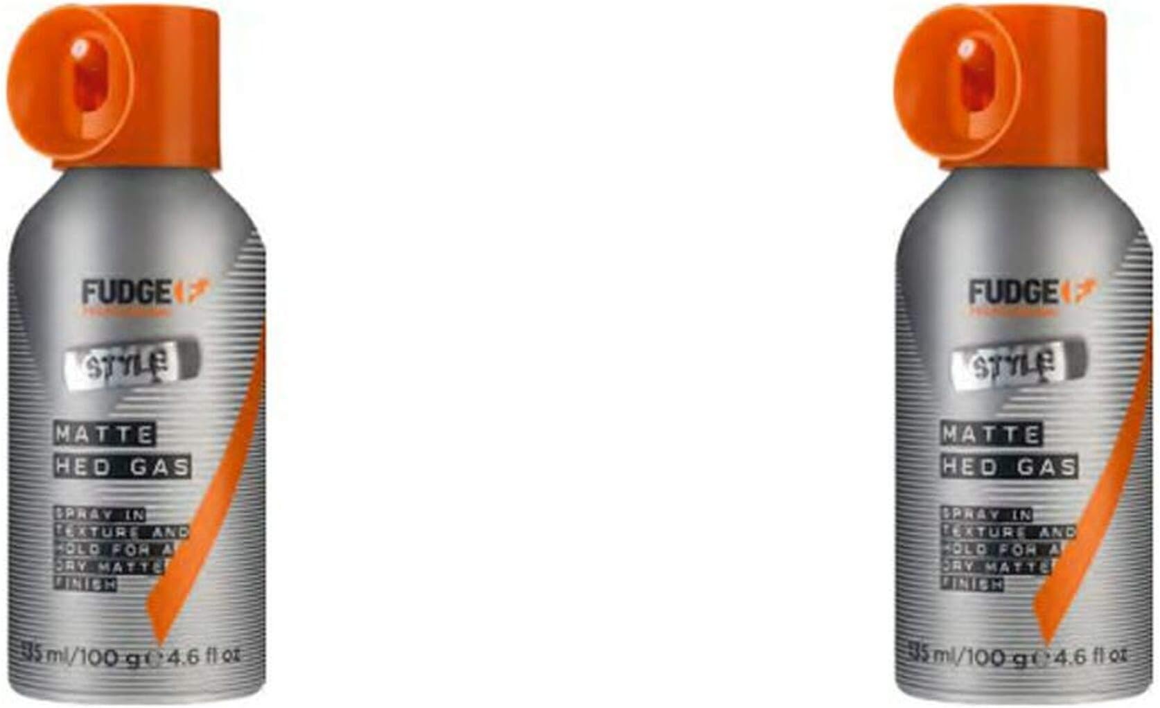2 x Official Fudge Matte Hed Gas Texture Spray 100g