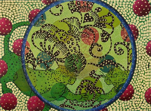 Tiger Tiger By Amy Cheng - bright Egyptian wall decor