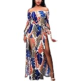Tsmile Women Summer Boho Long Maxi Dress Evening