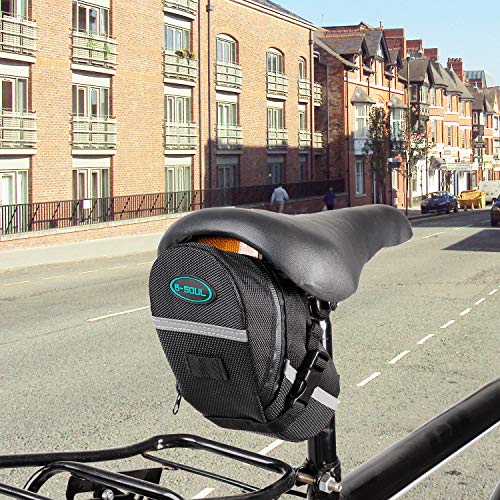 Dominick Bike Saddle Bag Water Resistant Bicycle Under Seat Pouch Wedge