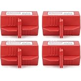 Lockout Plug Lock Tagout Electrical ​Plug Lockout Industrial Tool for Air Conditioning TV Power Rationing/Off 110V 4PCS