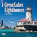 Lighthouses, Great Lakes 2018 7 x 7 Inch Monthly Mini Wall Calendar, USA United States of America Ocean Sea Coast