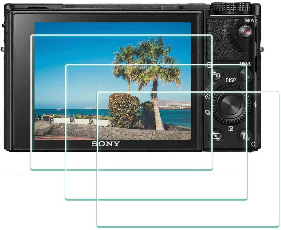 ULBTER DSC-RX100 Screen Protector for Sony RX100 VII VI V IV III II I RX100VII RX100VI RX100IV Camera