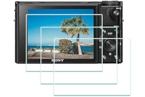 ULBTER 0.3mm 9H Hardness Tempered Glass Screen Protector for Sony RX100 VI/V/IV/III/II/I Digital Camera, Anti-Scratch Anti-Bu