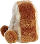Aurora Palm Pals Buttery Toast 5In Eco-Friendly Soft Toy Brown view 2