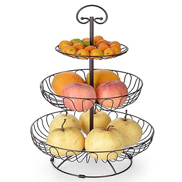 BECF Fruta Y El Soporte Vegetal, De 3 Niveles Basket, Accesorios ...