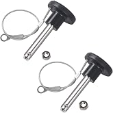 Ladder Pin Lanyard Kit 36-44 Fit for Werner Extension Ladder Equalizer Part | Extension Ladder Pins Replacement for Werner Aluminum and Fiberglass Series Ladders