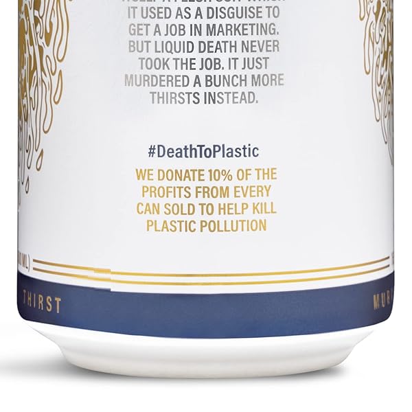 LIQUID DEATH STILL MOUNTAIN WATER, 16.9 OZ TALLBOYS (12-PACK)