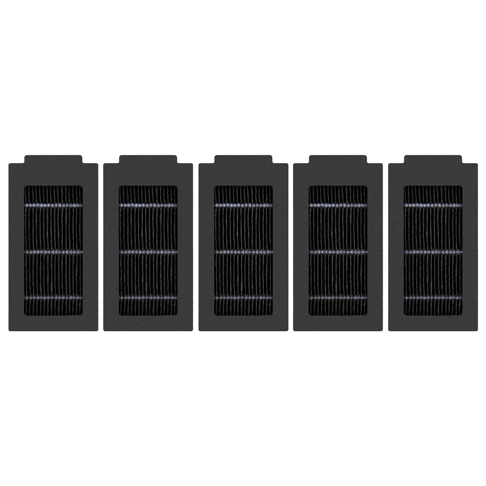 Photo 1 of (5 Pack) T50 Pro Omni Replacement HEPA Filters for ECOVACS DEEBOT T50 Pro Omni/ T50 Omni/ T30C/ T30C Omni Robot Vacuum Filter, Upright Canister Filter, Accessories Kit (NOT FOR T50 Max Pro Omni)