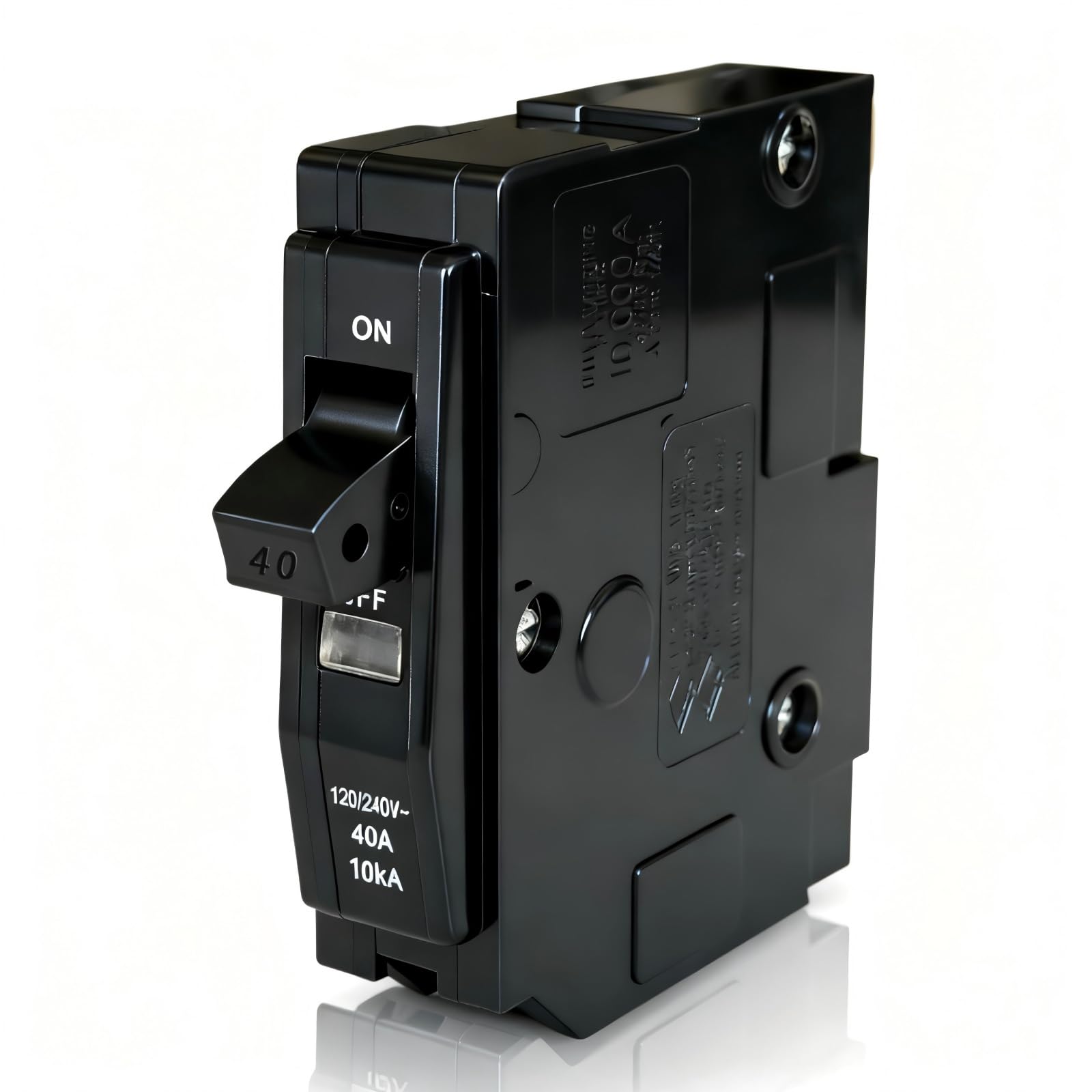 Photo 1 of 1-Pole 40 Amp Circuit Breaker, Replacement for QO140 Breaker, Compatible with QO Load Centers, CSED and NQOD Distribution Panels, Thermal Magnetic Protection, 120/240V