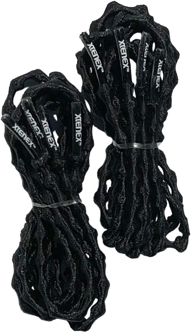XTENEX No-Tie Elastic Shoelaces 2-Pack