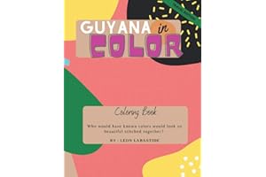Guyana in Color: Coloring Book