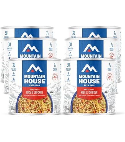 Amazon.com: Mountain House Freeze Dried Rice and Chicken #10 Can