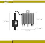 VALE DEYE SUN-M80-G3-EU-Q0 Micro Inverter NA Relay Mains Approval 600W 800W view 3